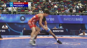 51 kg Repechage - Kuanyshbek Zhangazhol, Kazakhstan vs Gevorg Harutyunyan, Armenia
