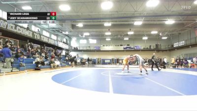 197 lbs Cons. Semi - Richard Legg, Ashland vs Joey Scaramuzzino, Lake Erie