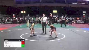 50 lbs Quarterfinal - Mikael Cain, Grindhouse vs Reynaldo Gallegos, NM Gold