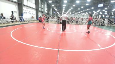 100 lbs Rr Rnd 3 - Kylah Bragan, MetroWest United Teal - HSG vs Sydney Daxberger, Top Flight Wrestling Academy - HSG