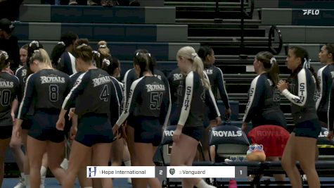 STUNT - Vanguard University (#3) vs Hope International University (#1), Vanguard University (#3) vs Hope International University (#1) vs. - NAIA Day 3