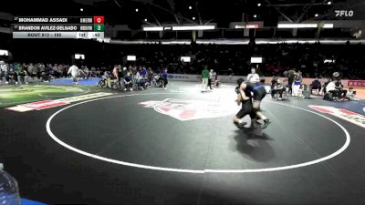 190 lbs Cons. Round 2 - Mohammad Assadi, Kent Meridian vs Brandon Avilez-Delgado, Woodinville