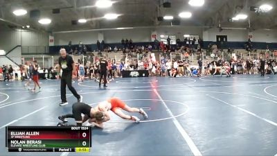 80 lbs Cons. Round 3 - Nolan Berasi, Elevate Wrestling Club vs Elijah Allen, 3F Wrestling