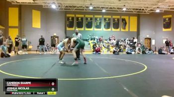 150 lbs Round 2 - Cameron Sharpe, Independent vs Joshua Nicolas, Foundation