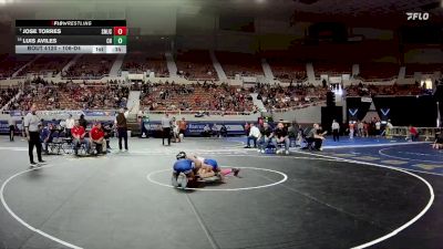 106-D4 Cons. Round 1 - Jose Torres, San Manuel Jr./Sr. High School vs Luis Aviles, Chino Valley High School