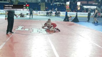 120 lbs Consi Of 8 #2 - Riley Ellis, Milton vs Ryan Gill, North Attleborough