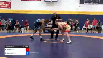 86 kg Quarterfinal - Maxwell Dean, Spartan Combat RTC vs Nathan Jackson, New York Athletic Club