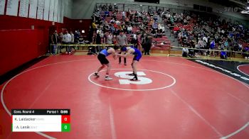 122 lbs Cons. Round 4 - Adrik Lenik, South Park vs Kameron Laidacker, River Valley MS