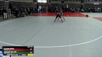 115 lbs Champ. Round 1 - Gideon Muller, Pine Island vs Oliver Berg, Delano