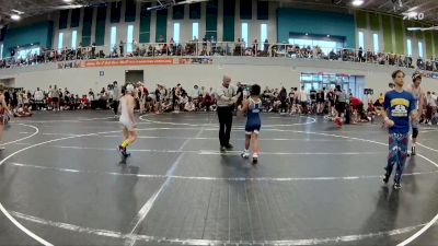 72 lbs Round 2 (6 Team) - John Petrovich, Team Barracuda vs William Duty, Creeks Wrestling