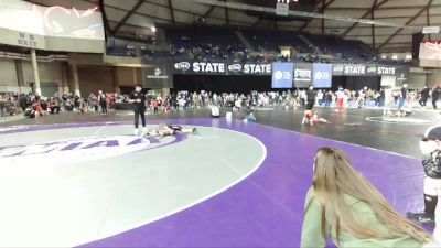 50-51 lbs 3rd Place Match - Danika Simpson, Hoquiam Jr. Grizzly Wrestling Club vs Allison Forsythe, South Kitsap Wrestling Club