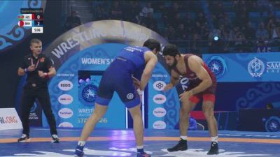 97 kg 1/4 Final - Magomedkhan Magomedovitch Magomedov, Azerbaijan vs Akhmed Magomed O Tazhudinov, Bahrain