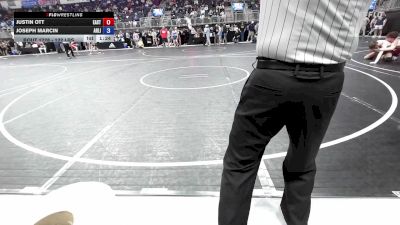 122 lbs Quarterfinal - Justin Ott, East Kansas Eagles vs Joseph Marcin, Arlington Wrestling Club
