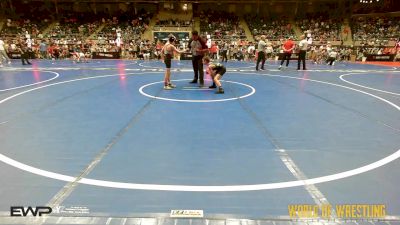 70 lbs Round Of 32 - Bryce Krisher, Powhatan vs Micah Duncan, Westshore Wrestling Club