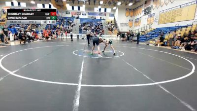 113 lbs Quarterfinals (8 Team) - Kevin Mclean, Flagler Palm Coast vs Brentley Crawley, Hagerty