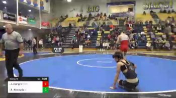 138 lbs Consy 8 - Joe Cangro, Bergen Catholic-NJ vs Alex Almeyda, St. Joseph Regional-NJ