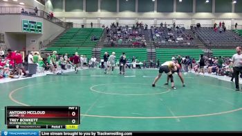 190 lbs 2nd Wrestleback (16 Team) - Trey Bowkett, Richmond Hill HS vs Antonio McCloud, Archer