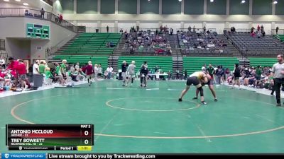 190 lbs 2nd Wrestleback (16 Team) - Trey Bowkett, Richmond Hill HS vs Antonio McCloud, Archer