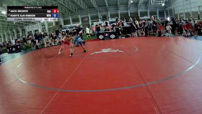 138 lbs Cons. Round 6 - Jack Bronte, California vs Kanye Ilai-Simion, Nevada