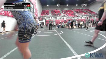 170 lbs Rr Rnd 2 - Mcykenzie Brooks, Little Axe Takedown Club vs Kiya Hartfield 3, OKC Saints Wrestling