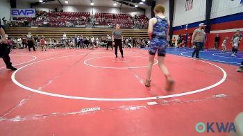 85 lbs Semifinal - Wyatt Austin, Sperry Wrestling Club vs Derreck Flud, Checotah Matcats