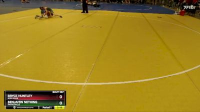 84 lbs Semifinal - Bryce Huntley, Rum River vs Benjamin Nething, Paynesville