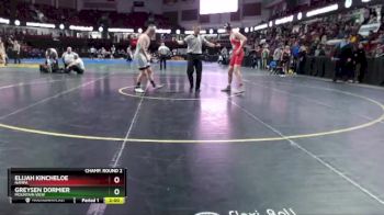 182 lbs Champ. Round 2 - Elijah Kincheloe, Nampa vs Greysen Dormier, Mountain View
