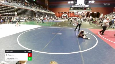 74 lbs Semifinal - Colton Yaw, Sturgis Youth WC vs Isaac Reynolds, Windy City WC