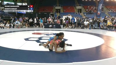 95 lbs Champ. Rd Of 64 - Shane Dharaleen, New York vs Nadeye Dudley, Florida