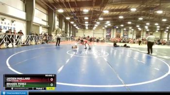 115 lbs Rd# 2 10:30am Friday - Braden Perez, Oklahoma Elite vs Jayden Maillard, Terps Xtreme