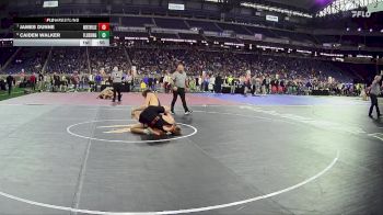 D1-165 lbs Cons. Semi - James Dunne, Northville HS vs Caiden Walker, Flushing HS