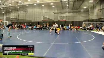 85 lbs Round 3 (4 Team) - Maddox Westendorf, Iowa Blue vs Hudson Baker, Wyoming Gold