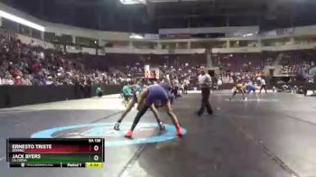 5A 138 lbs 3rd Place Match - Jack Byers, La Cueva vs Ernesto Triste, Deming