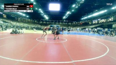 138 lbs Champ. Round 2 - Damien Zherka, Aubrey Rogers vs Tucker Mills, Middleburg