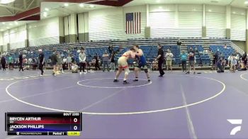 220 lbs Cons. Semi - Brycen Arthur, WV vs Jackson Phillips, OH