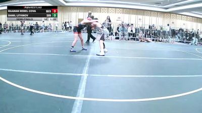 106 lbs Semifinal - Raanan Rebel Cova, Matador WC vs Danil Litvinov, Savage House WC