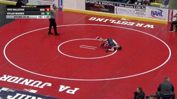 82 lbs Round Of 64 - Vito Naljayan, Mountain Top vs Rylan Maines, Jersey Shore