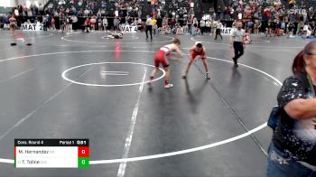 106 lbs Cons. Round 4 - Thomas Toline, GACC vs Maddux Hernandez, Midwest Destroyers