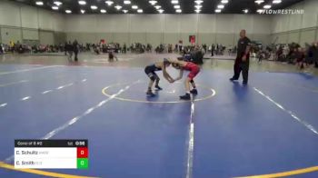 73 lbs Consi Of 8 #2 - Colton Schultz, American Gladiators vs Caleb Smith, Elite Force Wrestling Club