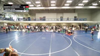 135 lbs Cons. Round 1 - Madisyn Christenson, Ravage Wrestling Club vs Sophia Tipton, Copper Hills