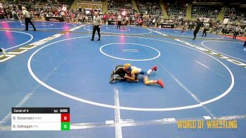 61 lbs Consi Of 4 - Bennett Sorensen, Minnesota Elite vs Bj Gahagan, Pin-King All Stars