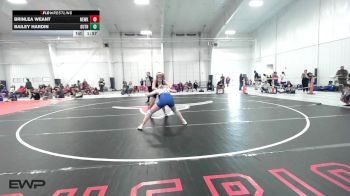125 lbs Semifinal - Brinlea Weant, Newkirk Girls vs Bailey Hardin, Guthrie