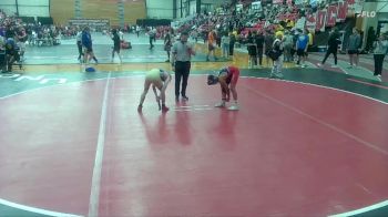 125 lbs Champ. Round 1 - Jacob Saunders, Unattached vs Zebediah Tibbles, NEO