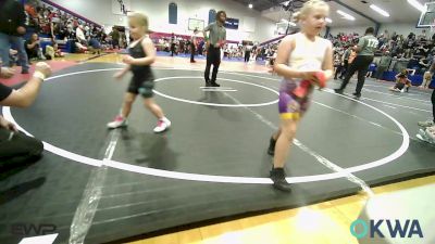75 lbs Rr Rnd 1 - Layla Waldeck, Salina Wrestling Club vs Audrey Lemings, Eufaula Ironheads Wrestling Club