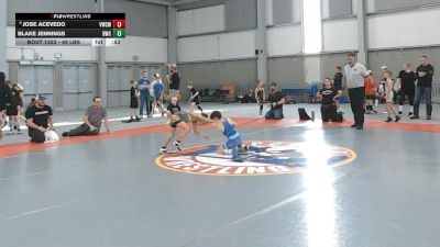 49 lbs Semis - Jose Acevedo, Victory Wrestling-Central WA vs Blake Jennings, Buzzsaw Wrestling Club
