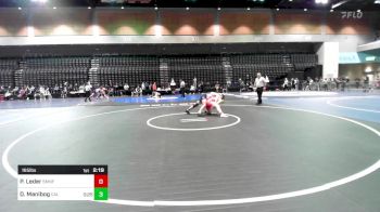 165 lbs Round Of 16 - Patrik Leder, Simon Fraser vs Daniel Manibog, Cal Baptist