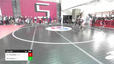 215 lbs Consi Of 8 #2 - Elijah Prophete, Taunton vs Marc Pineiro, Saint John's Prep