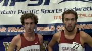 Miles Unterreiner and Chris Derrick after 5k 2011 MPSF
