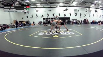 133 lbs Quarterfinal - Joshua Cornell, Unattached vs Jackson Blum, Unattached