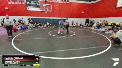 138 lbs Round 5 (6 Team) - Madison Freeland, Kansas Gold vs Camille Rainey, Reece`s Warriors